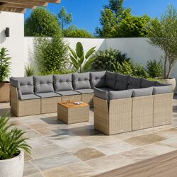 Practical 12 Piece Outdoor Sofa Set for Relaxation