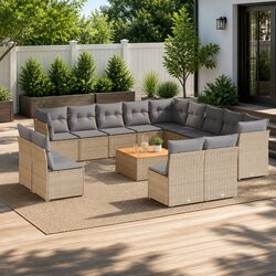 Practical 14 Piece Garden Sofa Set for Your Patio