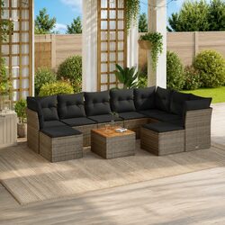 Versatile 10 Piece Garden Sofa Set Ideal for Any Space
