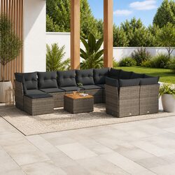 Functional 11 Piece Garden Sofa Set for Relaxation
