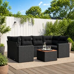 Ideal 7 Piece Outdoor Sofa Set for Home Entertaining