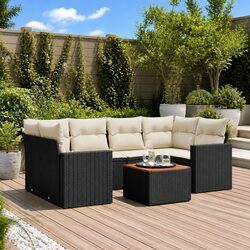 Practical 7 Piece Garden Sofa Set for Your Home