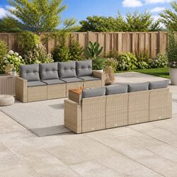 Practical Uses for Your 9-Piece Garden Sofa Set