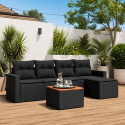 Ideal Outdoor 6 Piece Garden Sofa Set for Any Patio