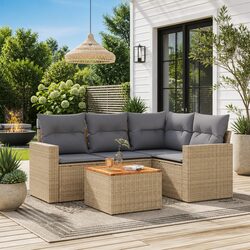 Ideal Outdoor Solution: 5-Piece Sofa Set for Your Patio