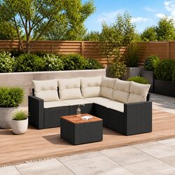 Practical Outdoor Sofa Set - 6 Pieces for Relaxing Spaces