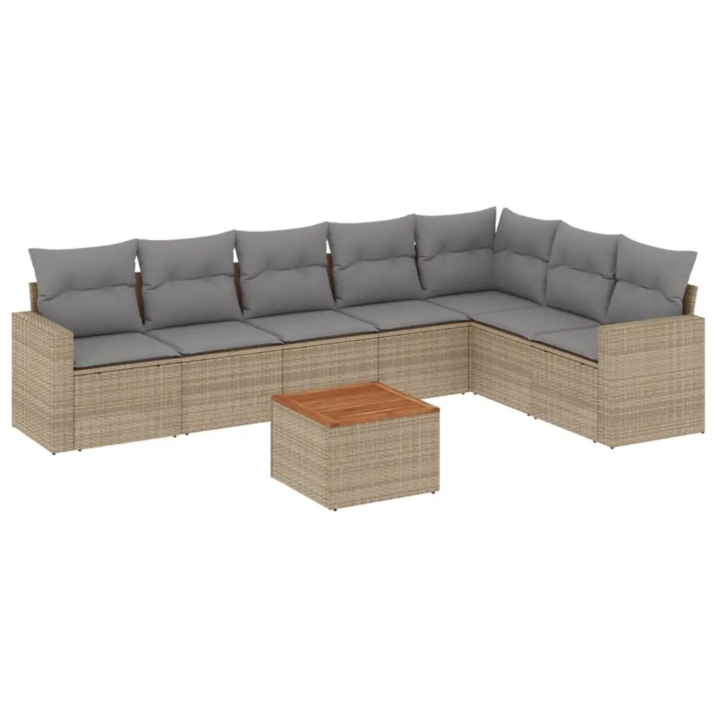 8-Piece Outdoor Sofa Set for Relaxation