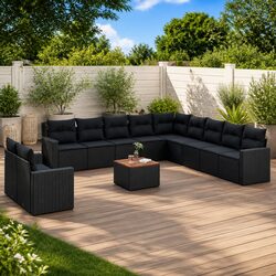 Practical 12 Piece Garden Sofa Set for Your Outdoor Needs
