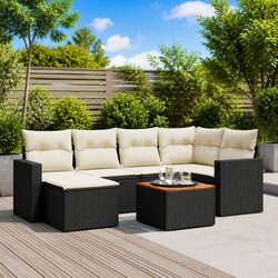 Practical 7 Piece Garden Sofa Set for Your Outdoor Needs