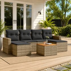 Practical 7-Piece Sofa Set for Outdoor Gatherings