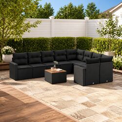 Versatile 10 Piece Garden Sofa Set for Your Home
