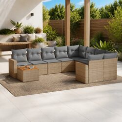 10-Piece Garden Sofa Set: Ideal for Every Outdoor Space