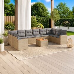 Perfect for Your Patio: 11 Piece Garden Sofa Set