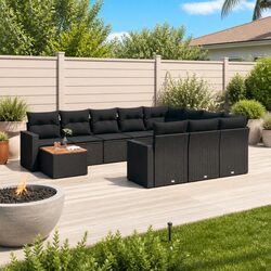 Versatile 11 Piece Garden Sofa Set for Your Outdoor Spaces