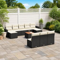 Practical 11-Piece Outdoor Sofa Set for Gatherings