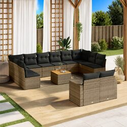 Practical 13 Piece Garden Sofa Set for Your Outdoor Gatherings
