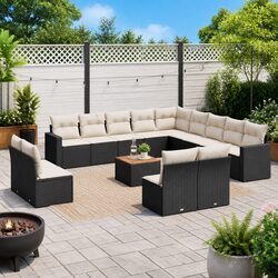 Functional 14-Piece Outdoor Furniture Set for Relaxation