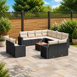 Practical 12 Piece Garden Sofa Set for Any Outdoor Space
