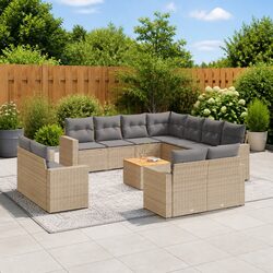 Practical 12-Piece Garden Sofa Set for Your Patio
