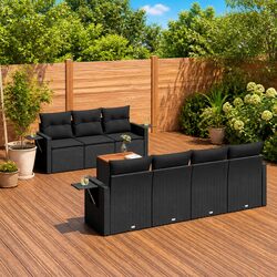 Practical 8-Piece Garden Sofa Set for Any Outdoor Area