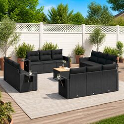 Practical 13 Piece Garden Sofa Set for Any Outdoor Area