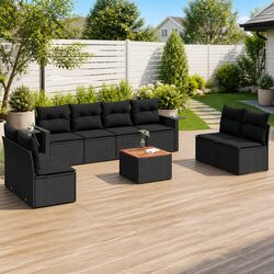 9 Piece Garden Sofa Set for Your Outdoor Needs