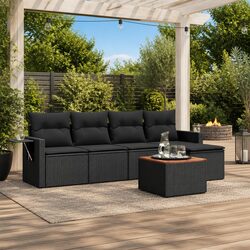 6-Piece Garden Sofa Set for Patios and Backyards