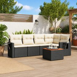 Practical 6 Piece Garden Sofa Set for Any Outdoor Space