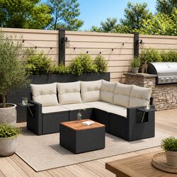 Versatile 6 Piece Outdoor Sofa Set for All Spaces