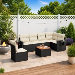 7 Piece Garden Sofa Set for Cozy Outdoor Gatherings