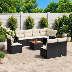 Practical 9 Piece Outdoor Sofa Set for Your Backyard