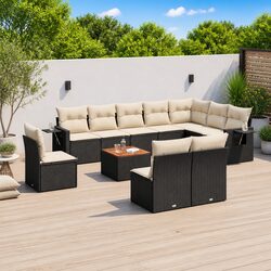 11 Piece Garden Sofa Set: Perfect for Your Patio or Backyard