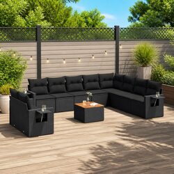 Practical 11 Piece Sofa Set for Your Patio or Backyard