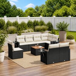Perfect 9 Piece Garden Sofa Set for Your Patio Needs