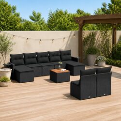 Practical 10 Piece Outdoor Sofa Set for Everyday Use