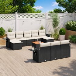 Practical 11 Piece Outdoor Garden Sofa Set for Your Home