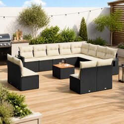 Versatile 13 Piece Garden Sofa Set for Your Outdoor Space