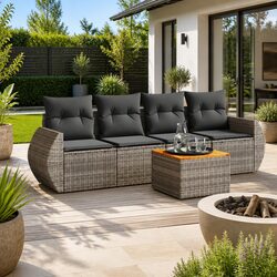 Practical 5-Piece Sofa Set for Your Outdoor Spaces