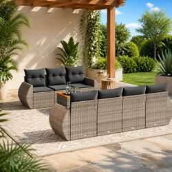 Practical 8 Piece Garden Sofa Set for Your Outdoor Space
