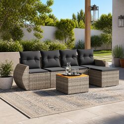 Practical 6-Piece Outdoor Sofa Set for Your Home