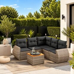 Ideal 6 Piece Garden Sofa Set for Your Outdoor Retreat