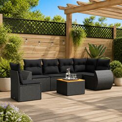 Versatile 7 Piece Sofa Set for Your Outdoor Living