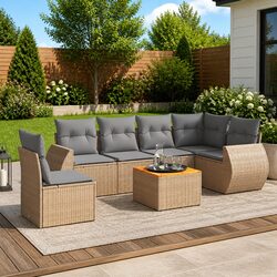 Versatile 7 Piece Garden Sofa Set for Every Outdoor Need