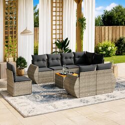 Versatile 9-Piece Sofa Set for Garden Use