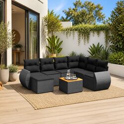 8 Piece Outdoor Sofa Set - Practical and Stylish Seating