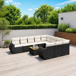 Practical 11 Piece Garden Sofa Set for Your Patio