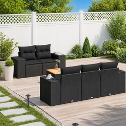 Versatile 6-Piece Garden Sofa Set for Any Outdoor Area