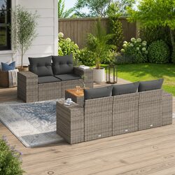 Practical 6-Piece Sofa Set for Your Outdoor Needs