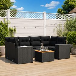 Functional 7 Piece Garden Sofa Set for Your Patio