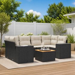 Practical 7-Piece Garden Sofa Set for Your Patio